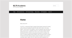 Desktop Screenshot of ieltsacademic.com